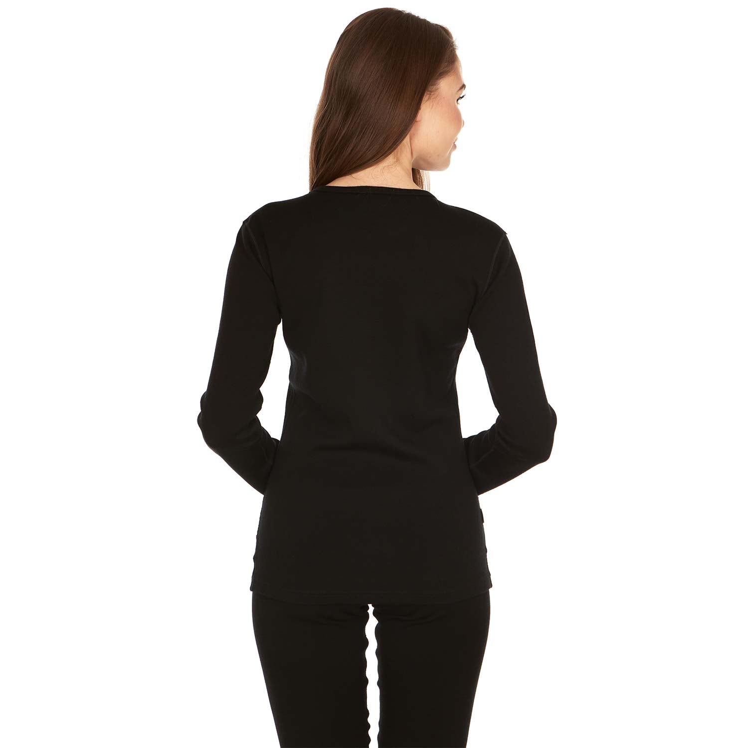 Heavyweight - Tanana Women's Crew 100% Merino Wool