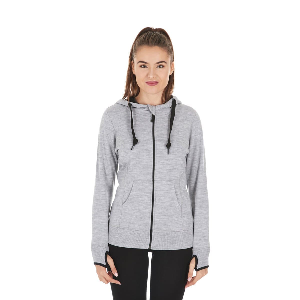 Heavyweight - Women's Brushed Wool Hoodie Kodiak Fleece