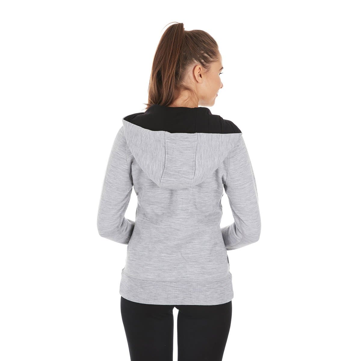 Heavyweight - Women's Brushed Wool Hoodie Kodiak Fleece
