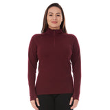 Midweight - Sequoia Women's 1/4 Zip 100% Merino Wool