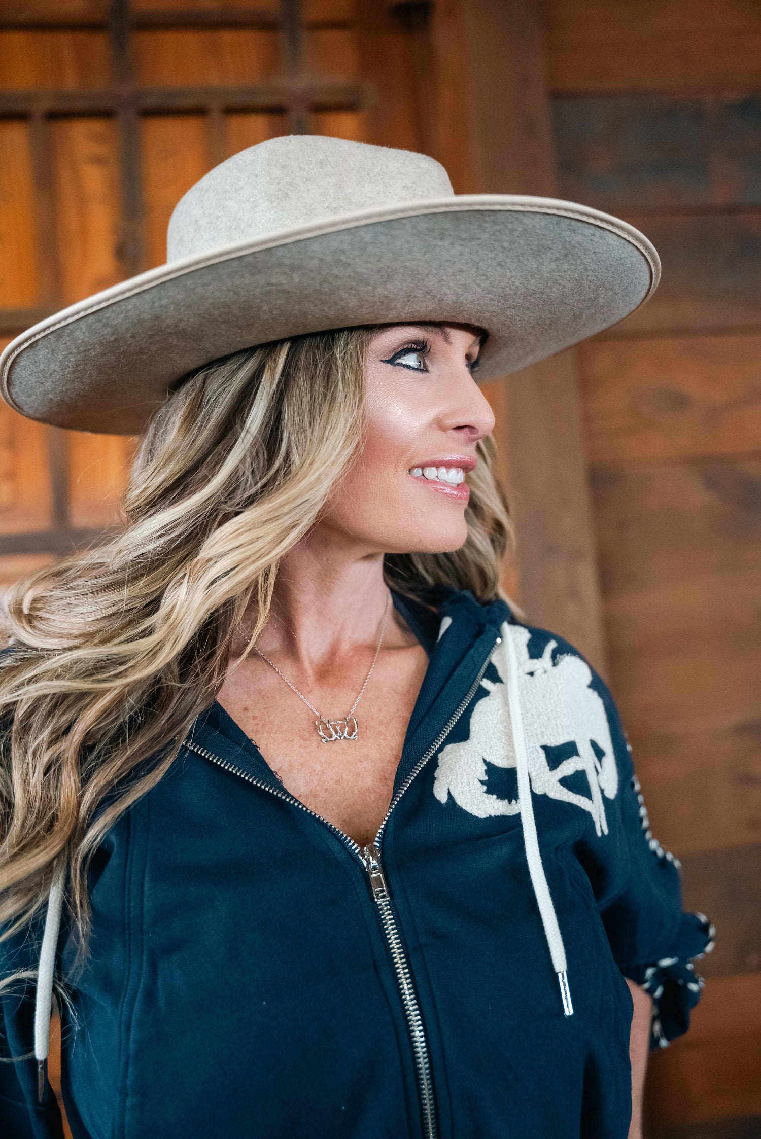 Pursue the Wild Antler Necklace