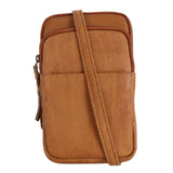 Shay Leather RFID Crossbody by Lady Conceal for Tasers and Pepper Spray