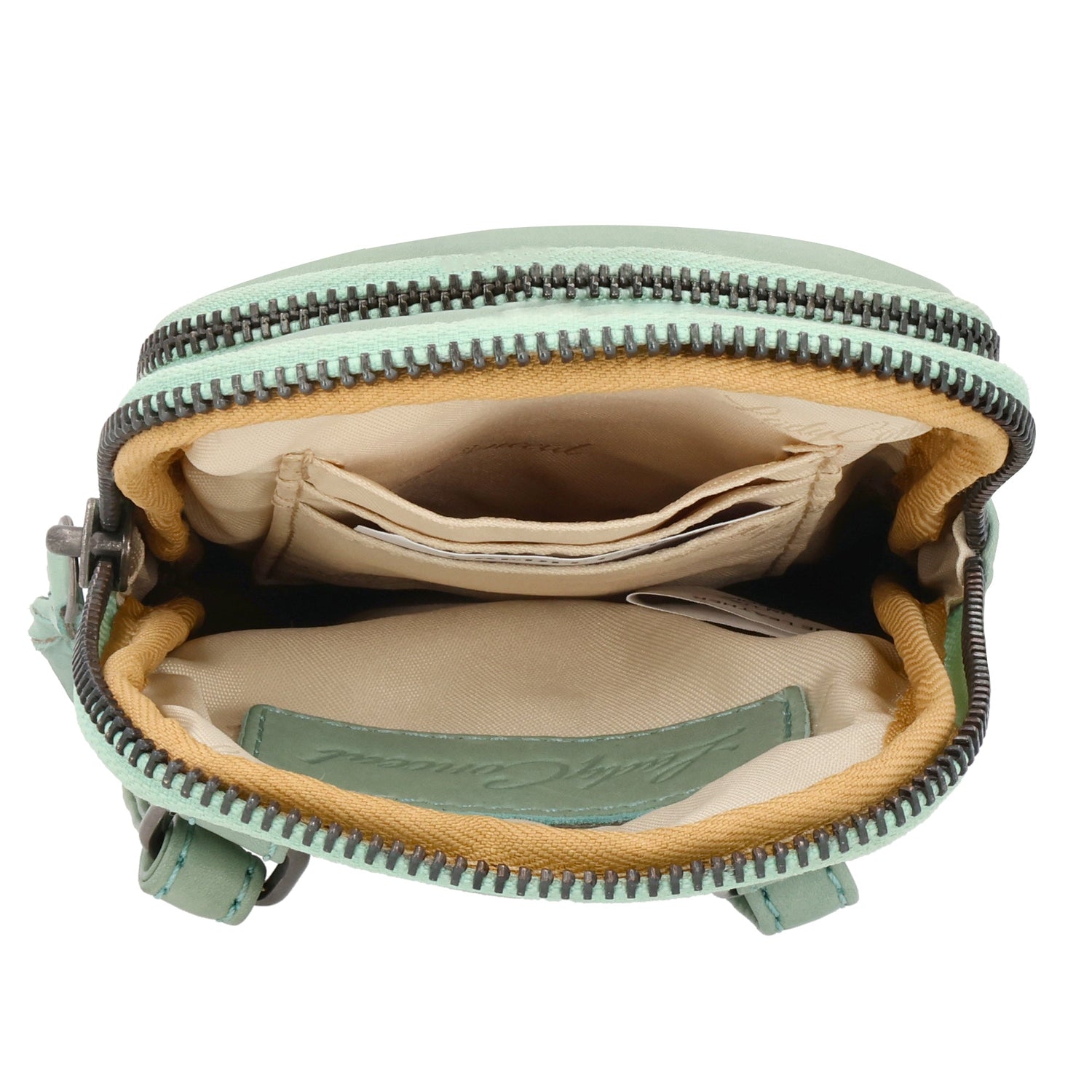 Shay Leather RFID Crossbody by Lady Conceal for Tasers and Pepper Spray