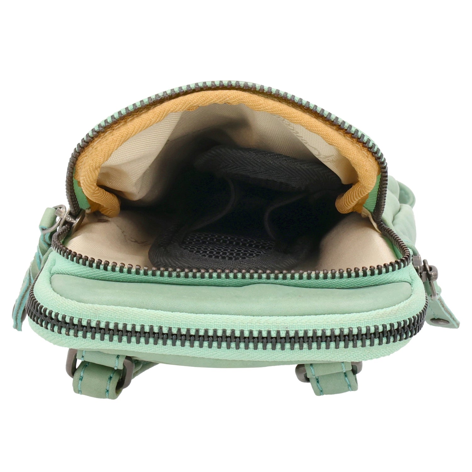 Shay Leather RFID Crossbody by Lady Conceal for Tasers and Pepper Spray