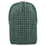 Concealed Carry Bristol Sling Leather Backpack by Lady Conceal