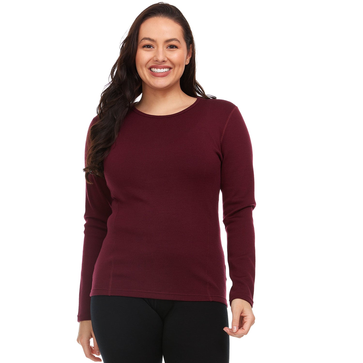 Heavyweight - Tanana Women's Crew 100% Merino Wool