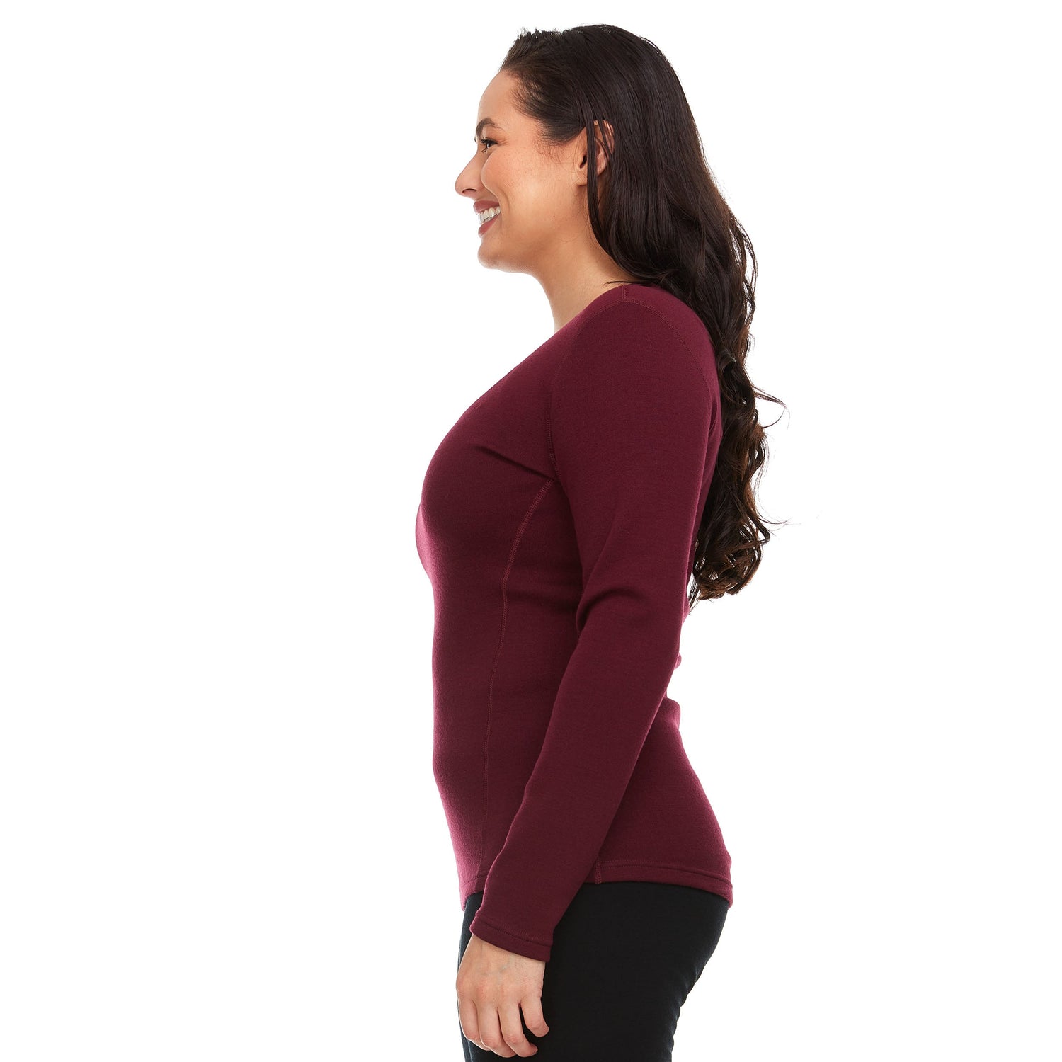 Heavyweight - Tanana Women's Crew 100% Merino Wool