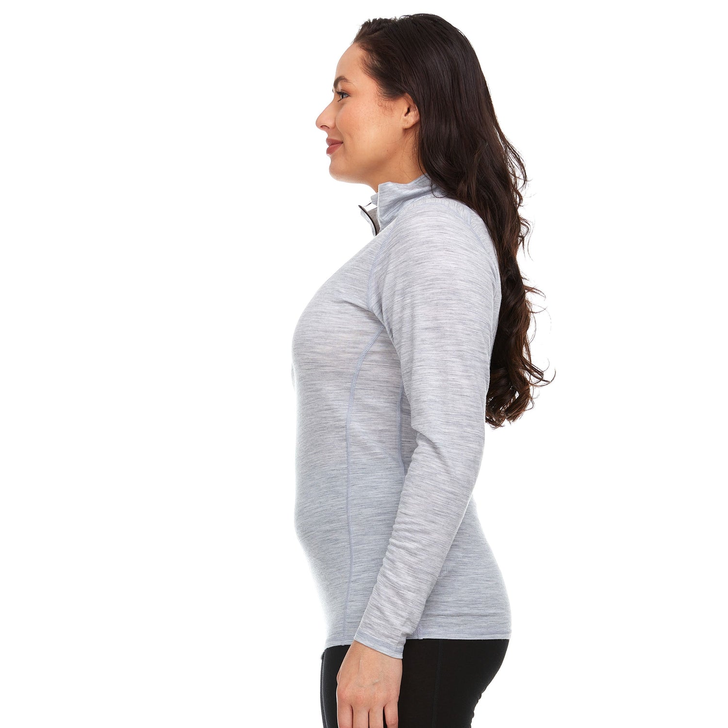 Microweight - Women's Wool 1/4 Zip Woolverino